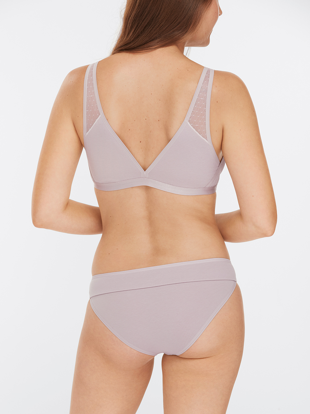 LIYA – Wende-BH, rosegrey, Auslaufmodell